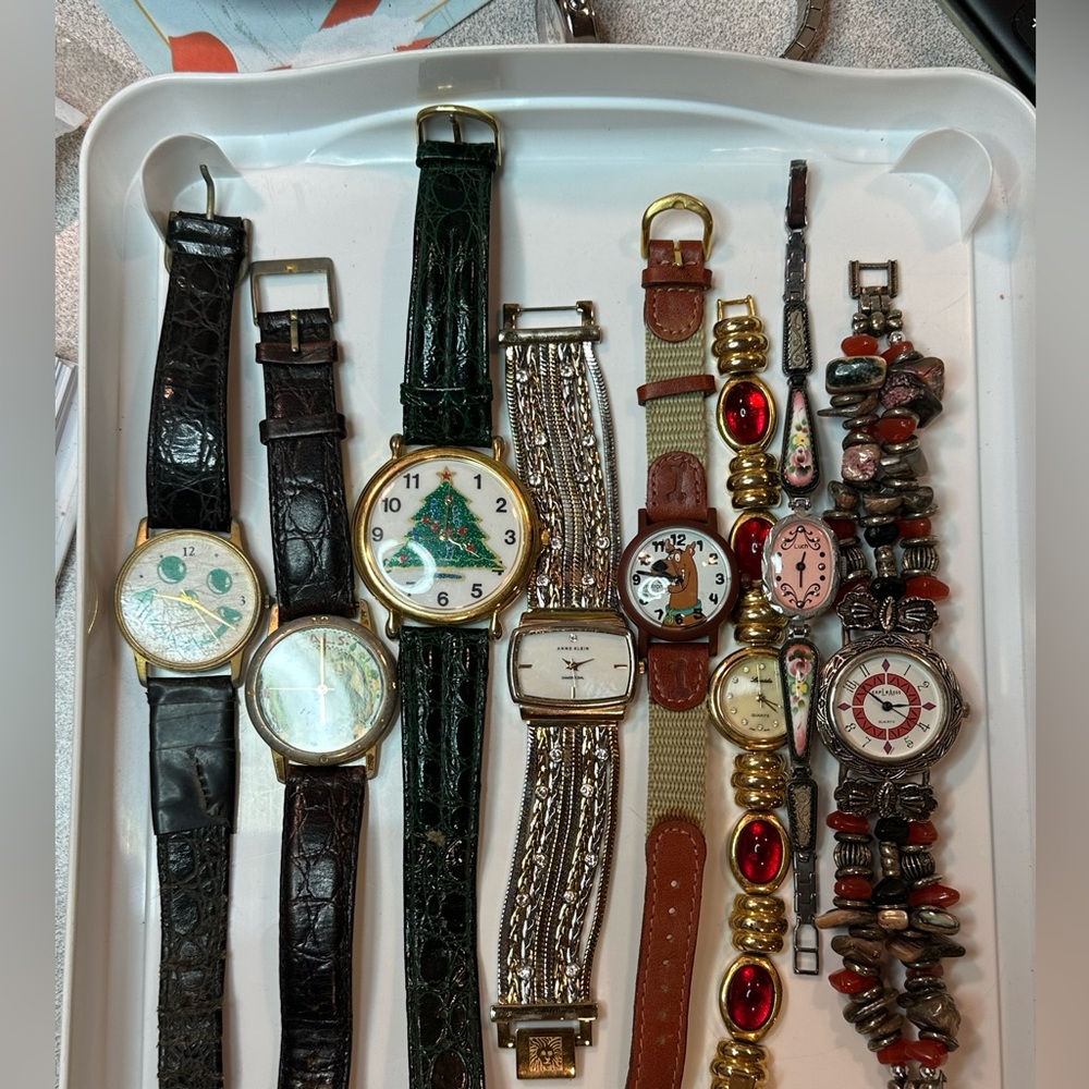 LOT mixed watches parts crafts hobbies